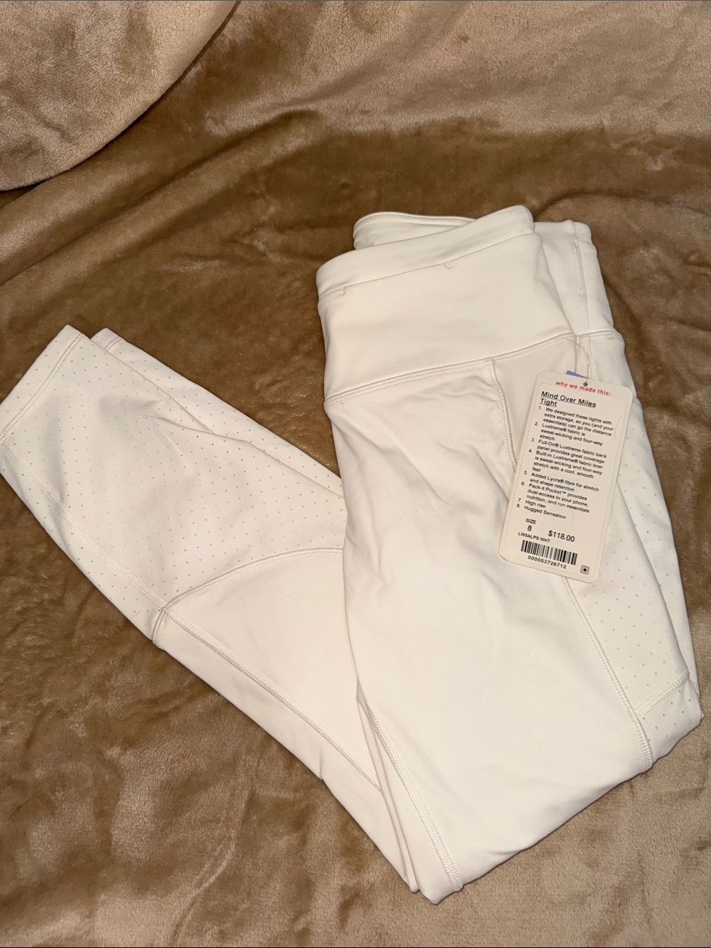 lululemon athletica White High-Rise Perforated Jeggings